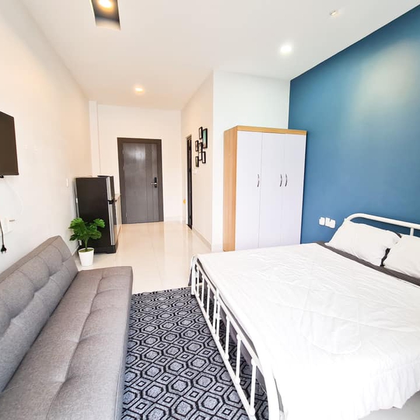 Nice studio in the center of PHU NHUAN DISTRICT, elevator, balcony 