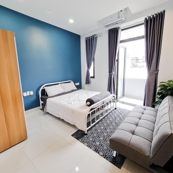 Nice studio in the center of PHU NHUAN DISTRICT, elevator, balcony 