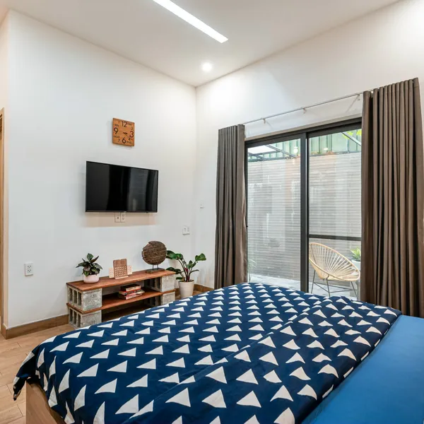 Studio with small garden in Binh Thanh | 30m2 | Fully Furnished
