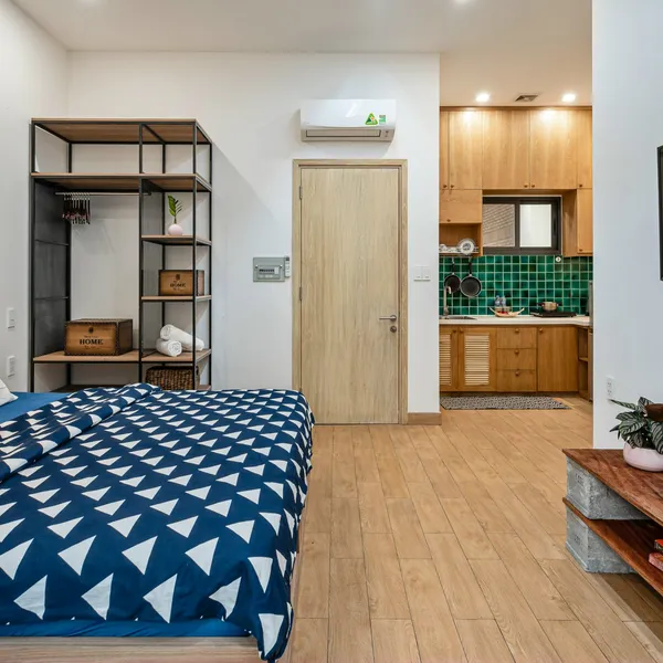 Studio with small garden in Binh Thanh | 30m2 | Fully Furnished