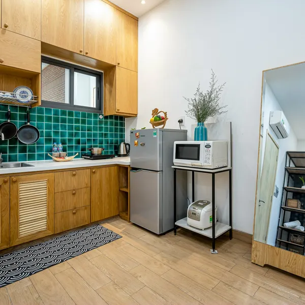 Studio with small garden in Binh Thanh | 30m2 | Fully Furnished