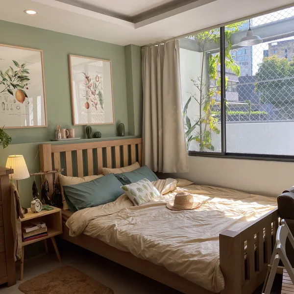 Studio with balcony | near Walking Street | located in the heart of  Nguyen Hue