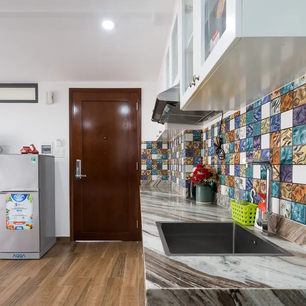 Studio penthouse in District 3 | Gym| Pool |  Full services | Good location in the center 