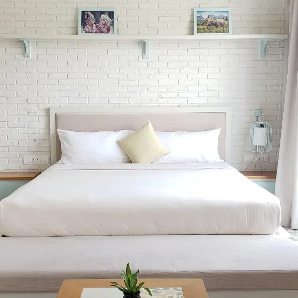 Pastel Studio | Binh Thanh | Balcony, kitchen, sofa & desk | Pool on the roof