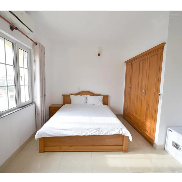 3-Bedroom Serivced Apartment with Balcony in Thao Dien | Brightly & Peaceful | Pool & Gym  