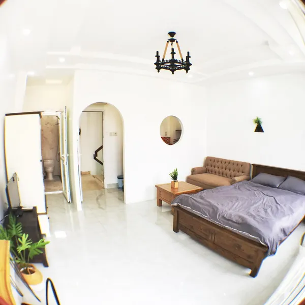 𝗕𝗿𝗶𝗴𝗵𝘁 𝘀𝗲𝗿𝘃𝗶𝗰𝗲𝗱 𝗮𝗽𝗮𝗿𝘁𝗺𝗲𝗻𝘁 with balcony 𝗶𝗻 𝗕𝗶𝗻𝗵 𝗧𝗵𝗮𝗻𝗵 