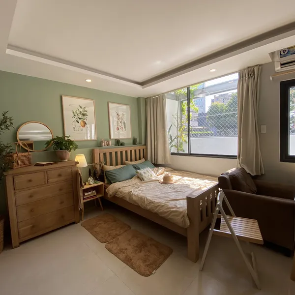 Studio with balcony | near Walking Street | located in the heart of  Nguyen Hue