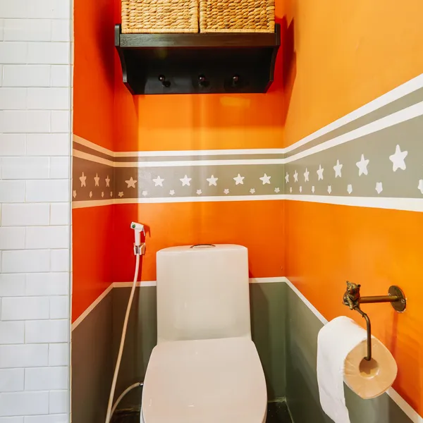 NEW ! Indochine Style Studio at the City center | High Floor |  Balcony 
