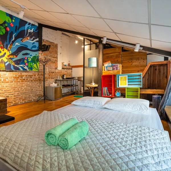 Lovely Rustic Saigon Attic In A Hidden Garden | Da Kao | D1