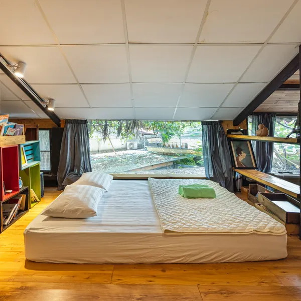 Lovely Rustic Saigon Attic In A Hidden Garden | Da Kao | D1