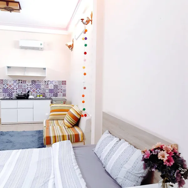 Studio with balcony near Landmark 81 | Binh Thanh | 45m2