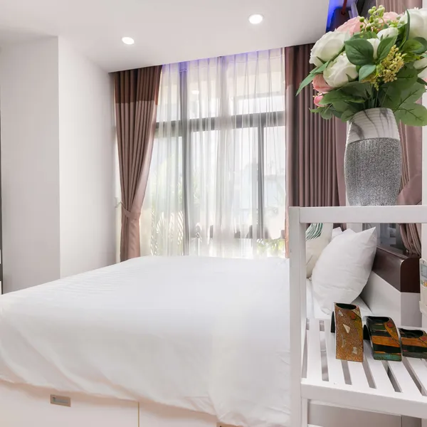 LOVELY STUDIO 40M2 WITH CITY VIEW - FULLY FURNISHED - GYM & POOL