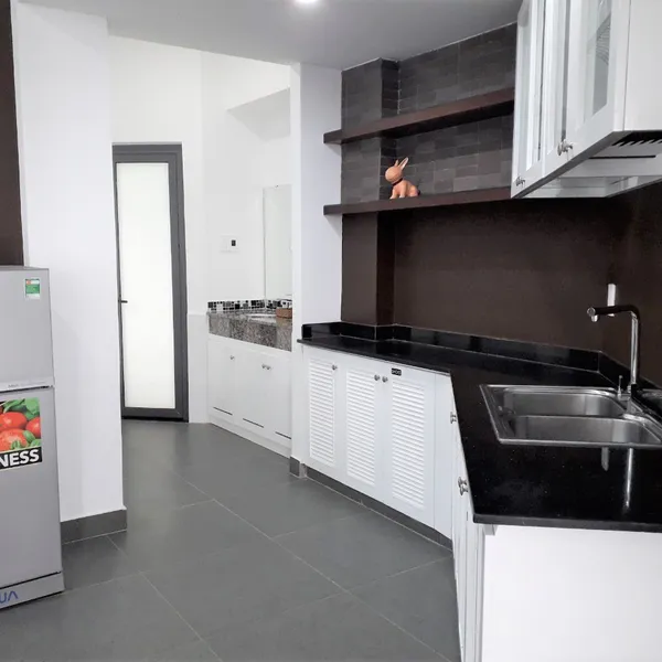 Serviced apartment One-bedroom 60m2 on the high floor | Big window natural bright | Cozy room 