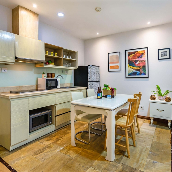 2-Bedroom Apartment in Phu Nhuan with elevators that open directly into them | Balcony | 65m2