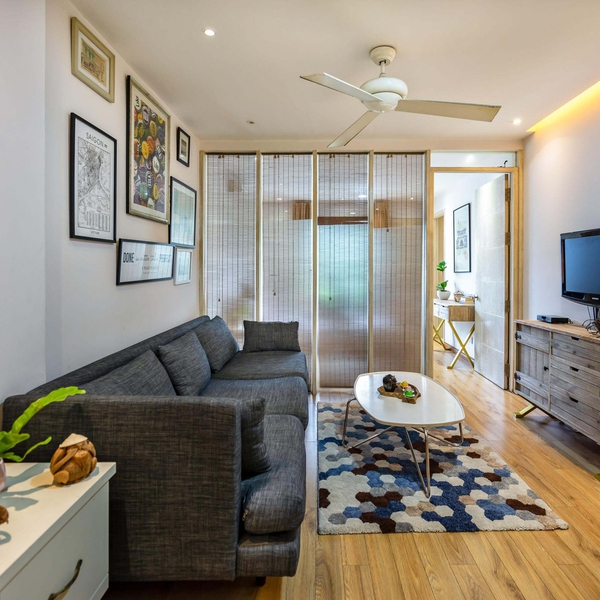 2-Bedroom Apartment in Phu Nhuan with elevators that open directly into them | Balcony | 65m2