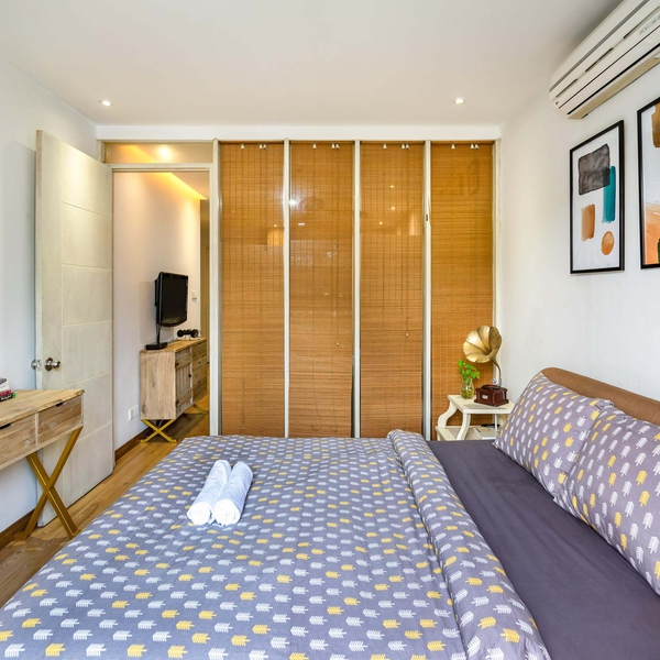 2-Bedroom Apartment in Phu Nhuan with elevators that open directly into them | Balcony | 65m2