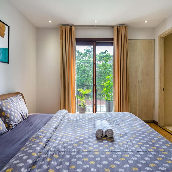 2-Bedroom Apartment in Phu Nhuan with elevators that open directly into them | Balcony | 65m2