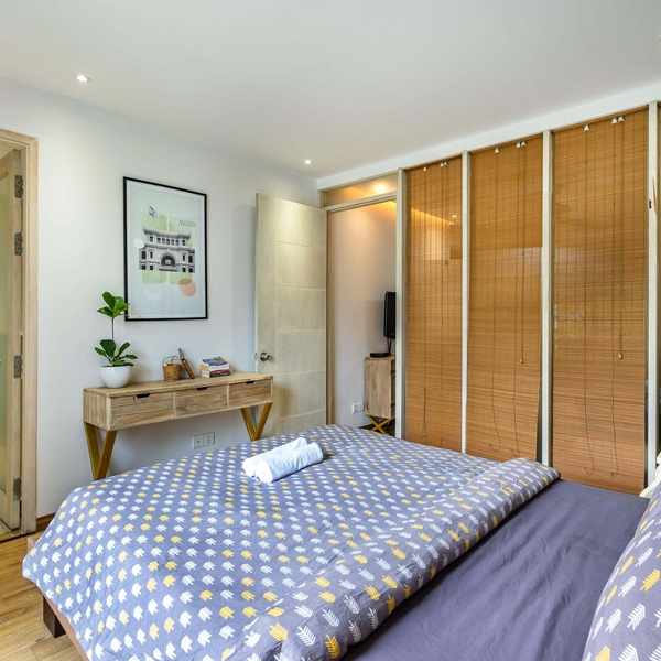 2-Bedroom Apartment in Phu Nhuan with elevators that open directly into them | Balcony | 65m2