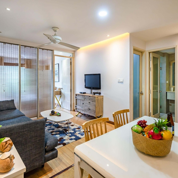 2-Bedroom Apartment in Phu Nhuan with elevators that open directly into them | Balcony | 65m2
