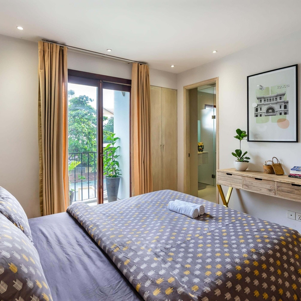 2-Bedroom Apartment in Phu Nhuan with elevators that open directly into them | Balcony | 65m2