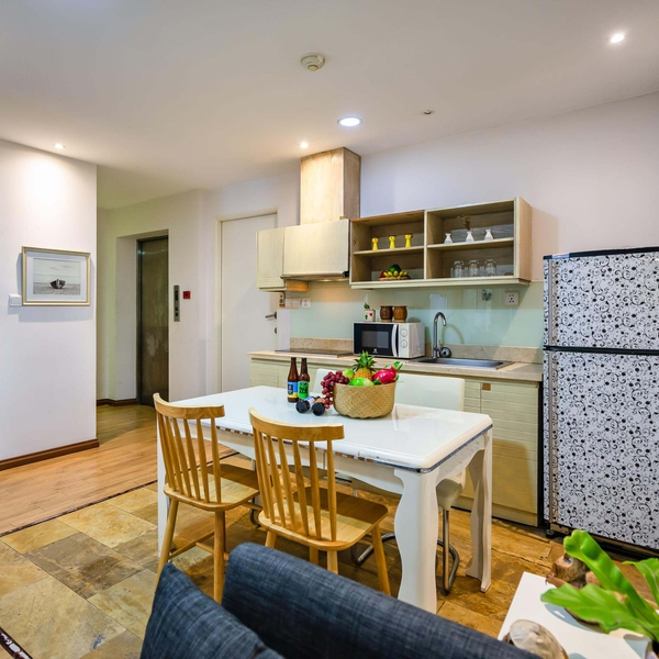 2-Bedroom Apartment in Phu Nhuan with elevators that open directly into them | Balcony | 65m2