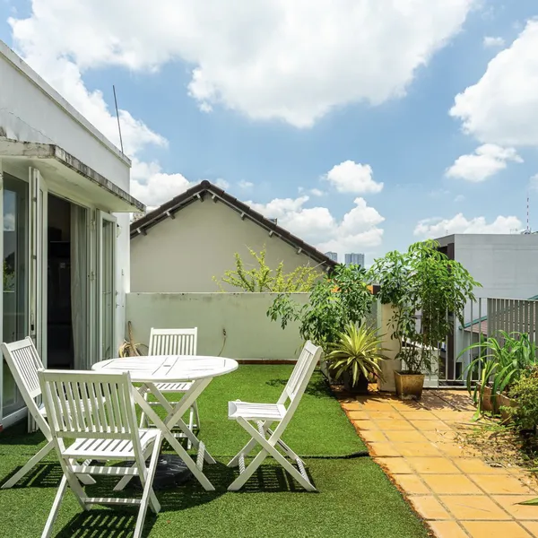 2-Bedroom Penthouse with private rooftop in Thao Dien, District 2, near Tropic Garden