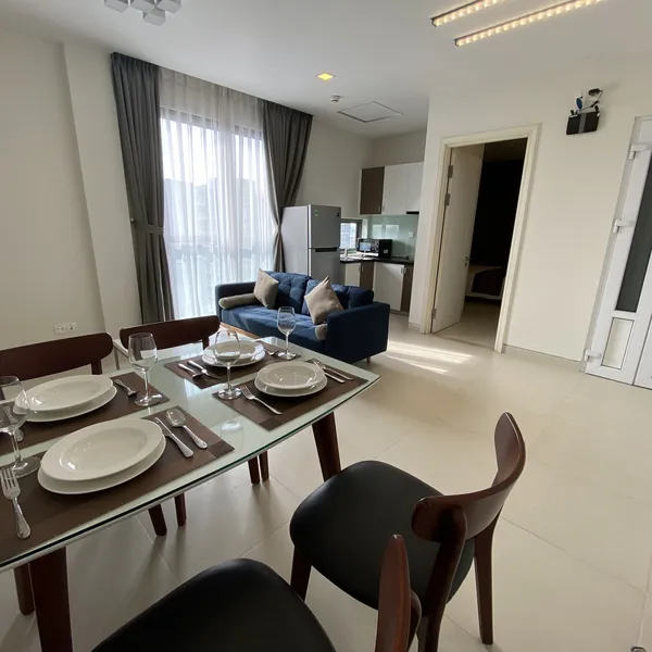 Penthouse 1-Bedroom Serviced Apartment | Thao Dien | 70m2 | Big balcony