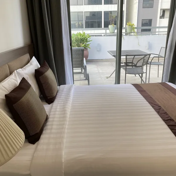 Penthouse 1-Bedroom Serviced Apartment | Thao Dien | 70m2 | Big balcony