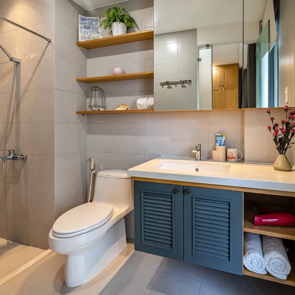 Green Studio with Balcony | Binh Thanh| View Landmark 81 