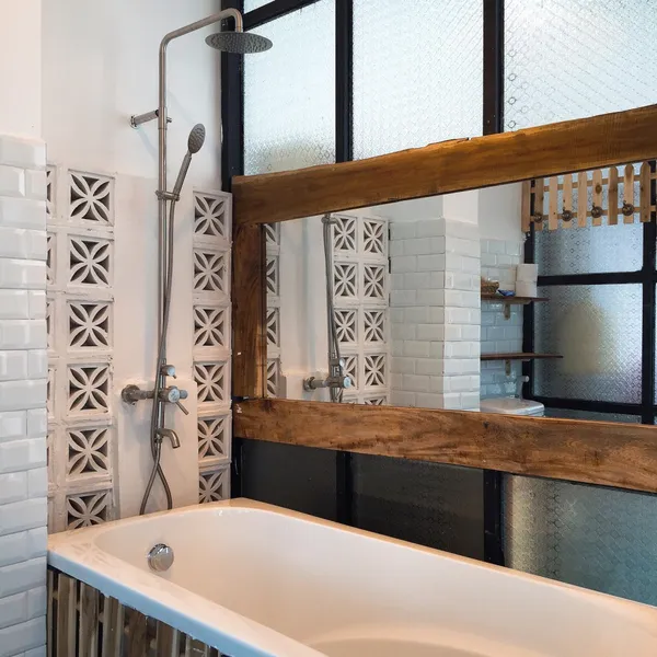 Boho Apartment Decor, city center, kichen on the balcony 