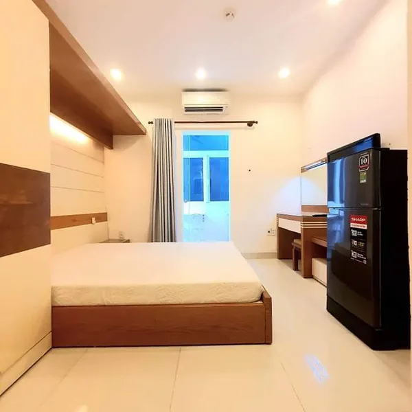 𝗦𝘁𝘂𝗱𝗶𝗼 𝗶𝗻 𝗕𝗶𝗻𝗵 𝗧𝗵𝗮𝗻𝗵, 𝗽𝗿𝗶𝘃𝗮𝘁𝗲 𝗸𝗶𝘁𝗰𝗵𝗲𝗻, 𝗿𝗼𝗼𝗳𝘁𝗼𝗽 𝗰𝗵𝗶𝗹𝗹𝗶𝗻𝗴 