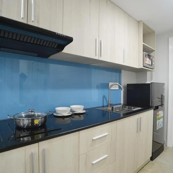 Studio with balcony 40m2, in District 1