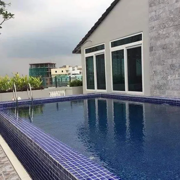 Serviced 2-bedroom apt in Thao Dien, french style