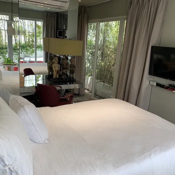 Studio with balcony, bathub on the Top floor, D1