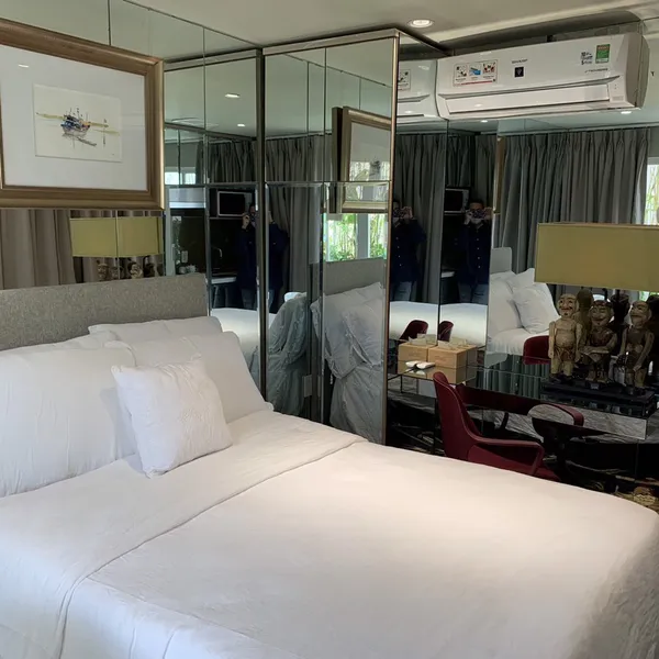 Studio with balcony, bathub on the Top floor, D1