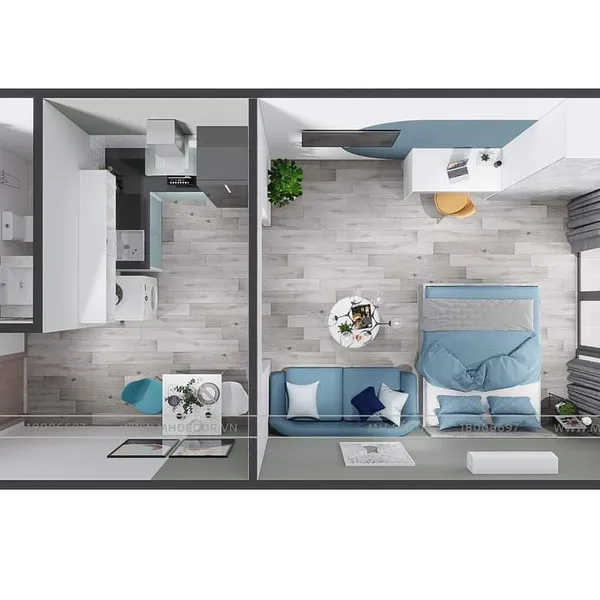 New apartment in District 3, opposite Le Thi Rieng Park 
