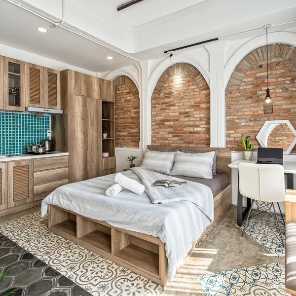 Top Studio with balcony, 35m2 in District 3 near Tan Dinh market