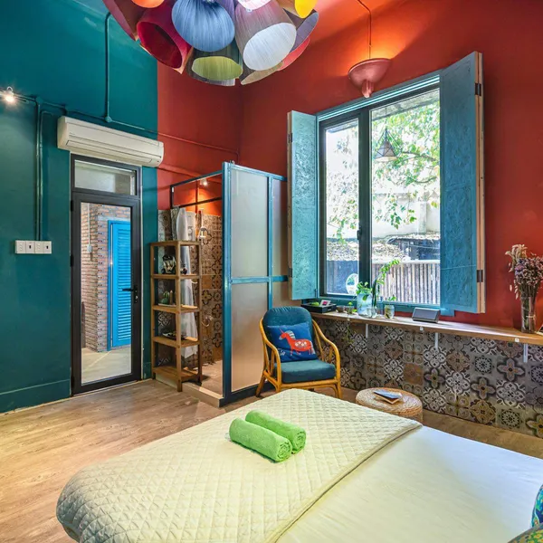 Color studio in Vietnam local house, District 1