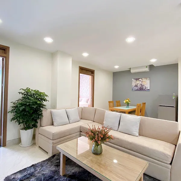 3-Bedroom Serviced Apartment in Thao Dien, D2, pool and gym on the roof