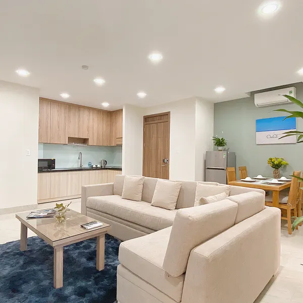 3-Bedroom Serviced Apartment in Thao Dien, D2, pool and gym on the roof