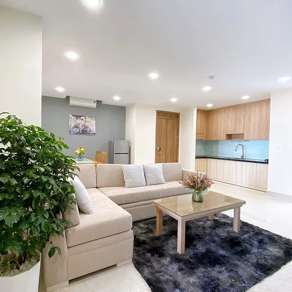 3-Bedroom Serviced Apartment in Thao Dien, D2, pool and gym on the roof