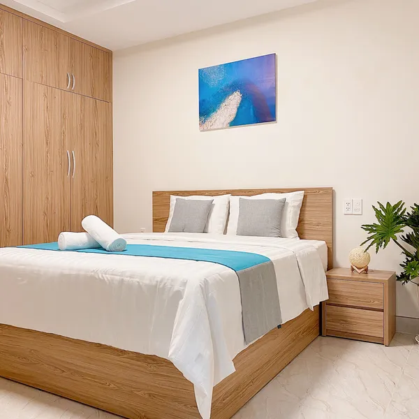 3-Bedroom Serviced Apartment in Thao Dien, D2, pool and gym on the roof