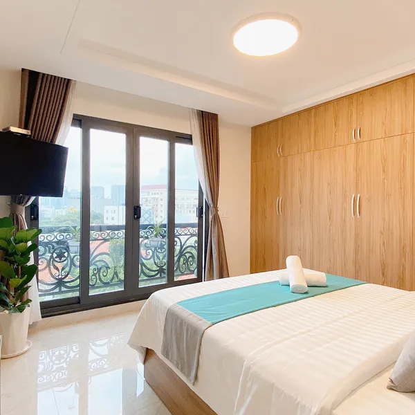 3-Bedroom Serviced Apartment in Thao Dien, D2, pool and gym on the roof