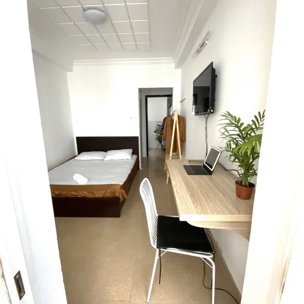 Bright Studio with Balcony in District 1, fully furnished 