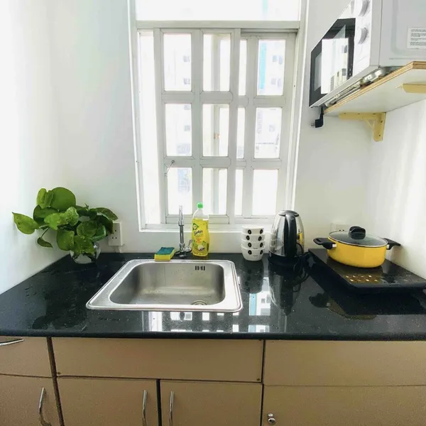 Bright Studio with Balcony in District 1, fully furnished 