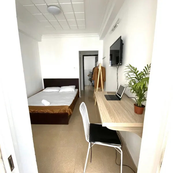 Bright Studio with Balcony in District 1, fully furnished 