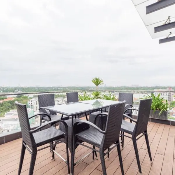 3-Bedroom serviced apartment for rent| Thao Dien| D2