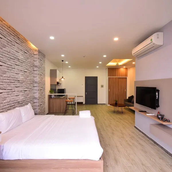 Big Studio with balcony in Thao Dien | River View | 46m2