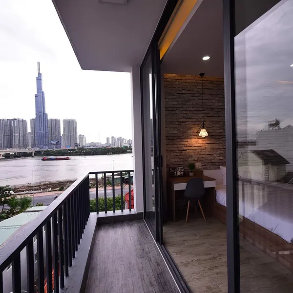 Big Studio with balcony in Thao Dien | River View | 46m2
