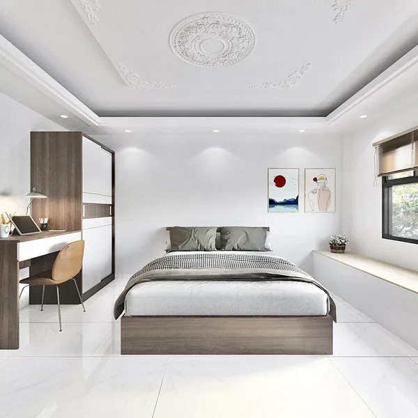 Studio with big windows | 35 m2 | Binh Thanh